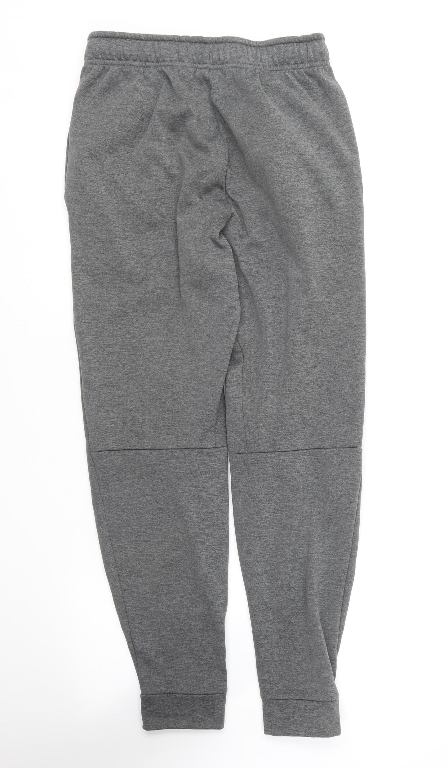 Nike Mens Grey  Polyester Jogger Trousers Size S L25 in Regular