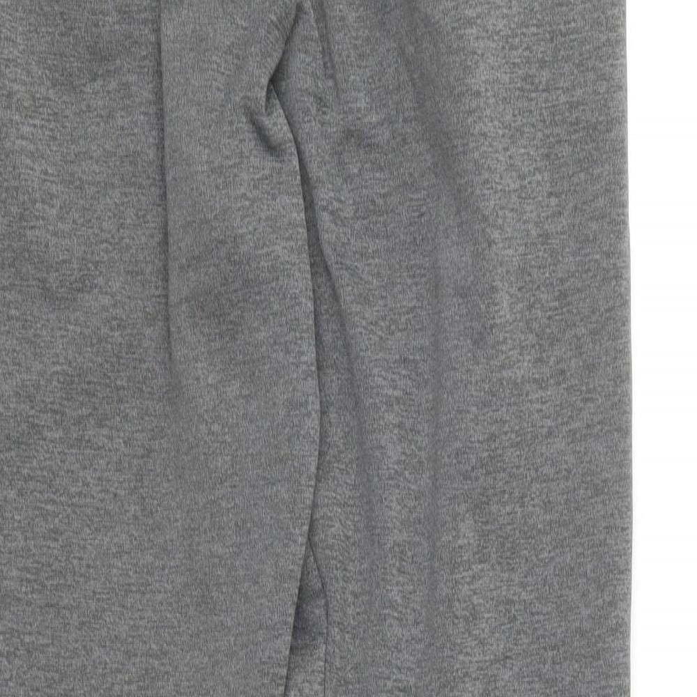 Nike Mens Grey  Polyester Jogger Trousers Size S L25 in Regular