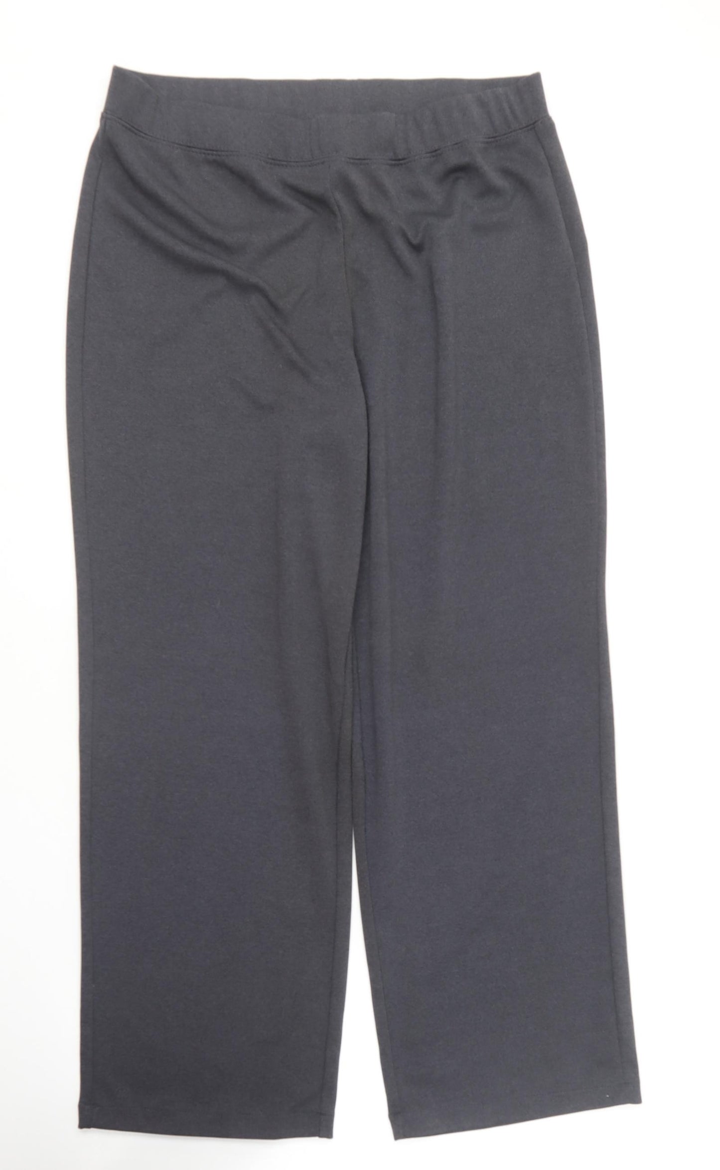 George Simonton Mens Grey  Polyester Jogger Trousers Size M L23 in Regular