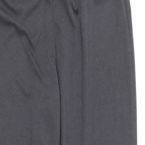 George Simonton Mens Grey  Polyester Jogger Trousers Size M L23 in Regular