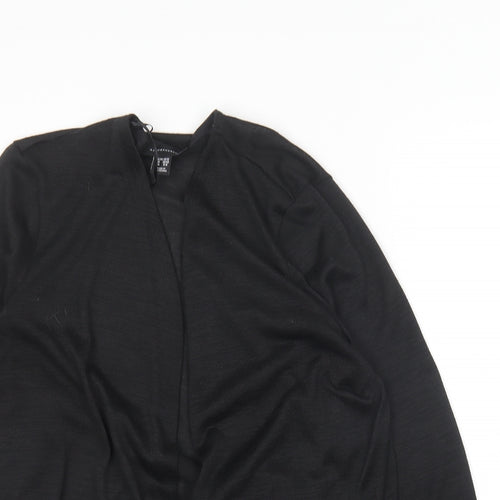 Atmosphere Womens Black V-Neck  Polyester Cardigan Jumper Size 10