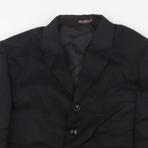 Gorgeous Boys Black   Jacket Blazer Size 11 Years