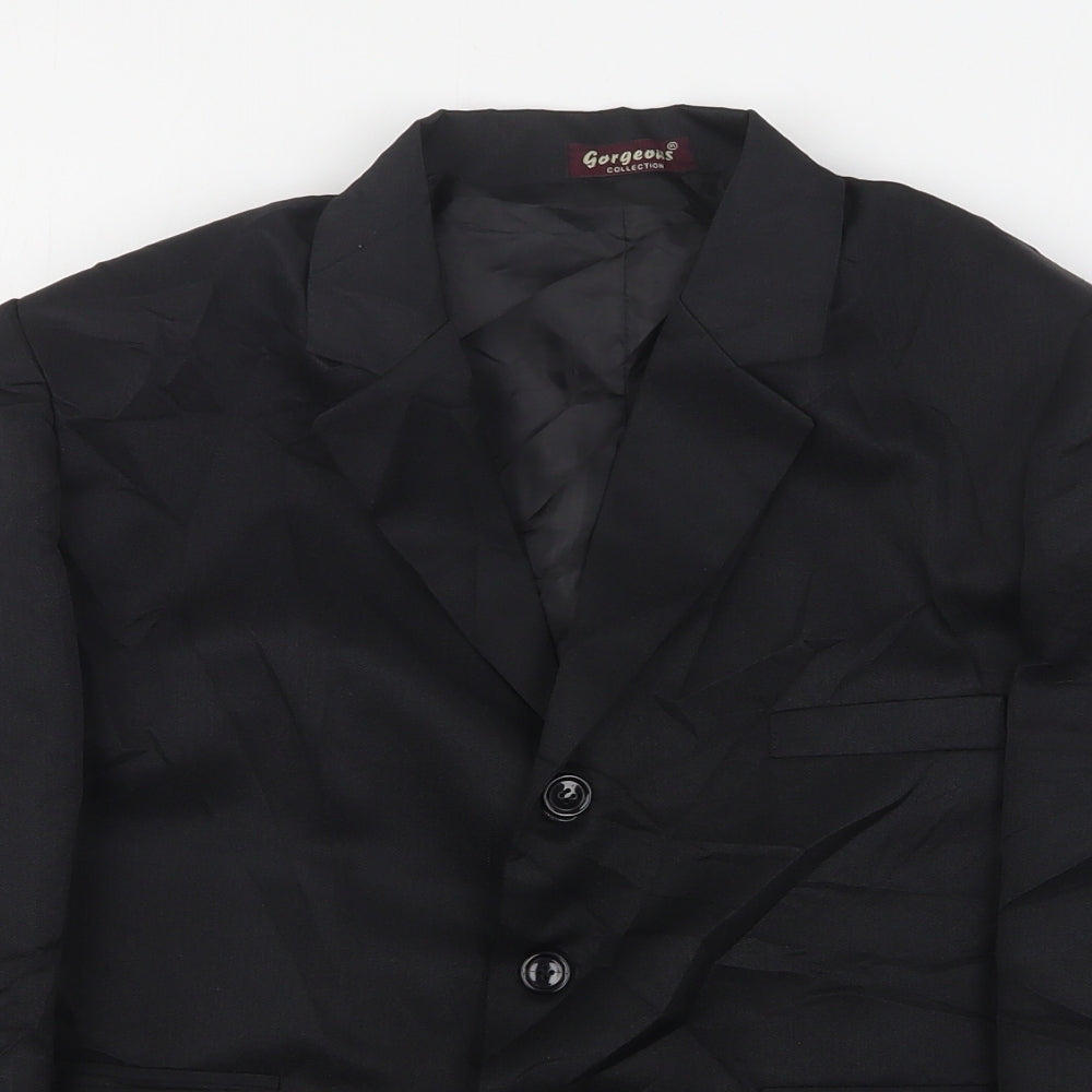 Gorgeous Boys Black   Jacket Blazer Size 11 Years