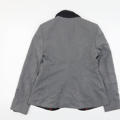 F&F Womens Grey  Polyester Jacket Blazer Size 12