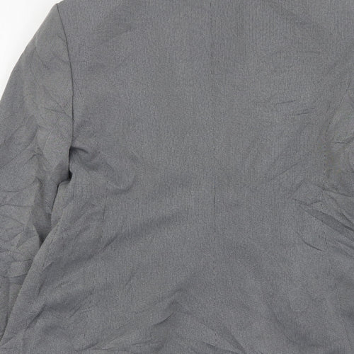 F&F Womens Grey  Polyester Jacket Blazer Size 12