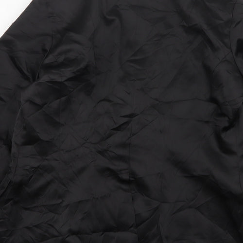 Roman Womens Black  Polyester Jacket Suit Jacket Size 14