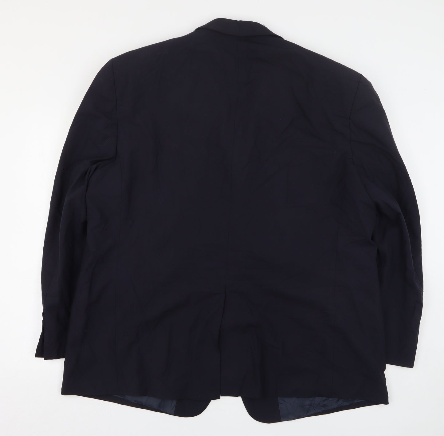 Tom English  Mens Blue  Wool Jacket Suit Jacket Size 50