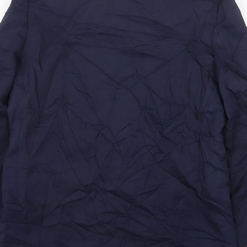 Imagination Womens Blue  Polyester Jacket Suit Jacket Size 12