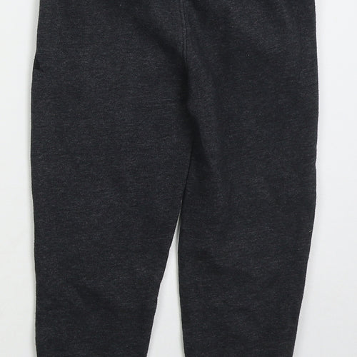 Under armour Girls Grey  Cotton Sweatpants Trousers Size 4-5 Years  Regular
