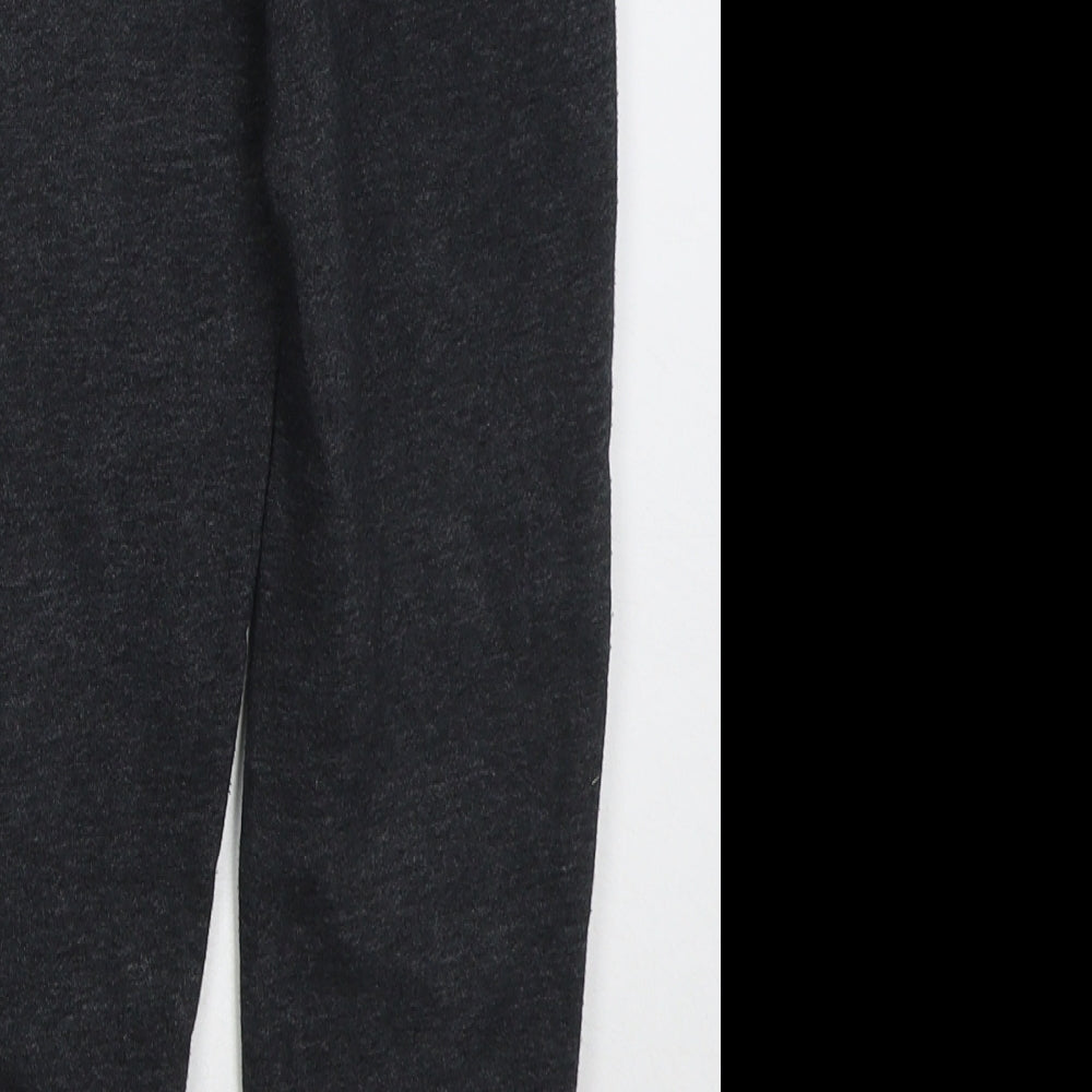 Under armour Girls Grey  Cotton Sweatpants Trousers Size 4-5 Years  Regular