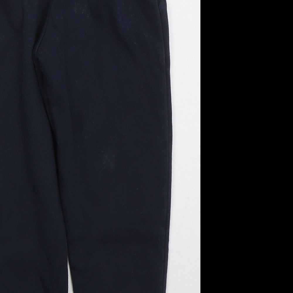 Dunnes Boys Blue  Cotton Sweatpants Trousers Size 4 Years  Regular Drawstring