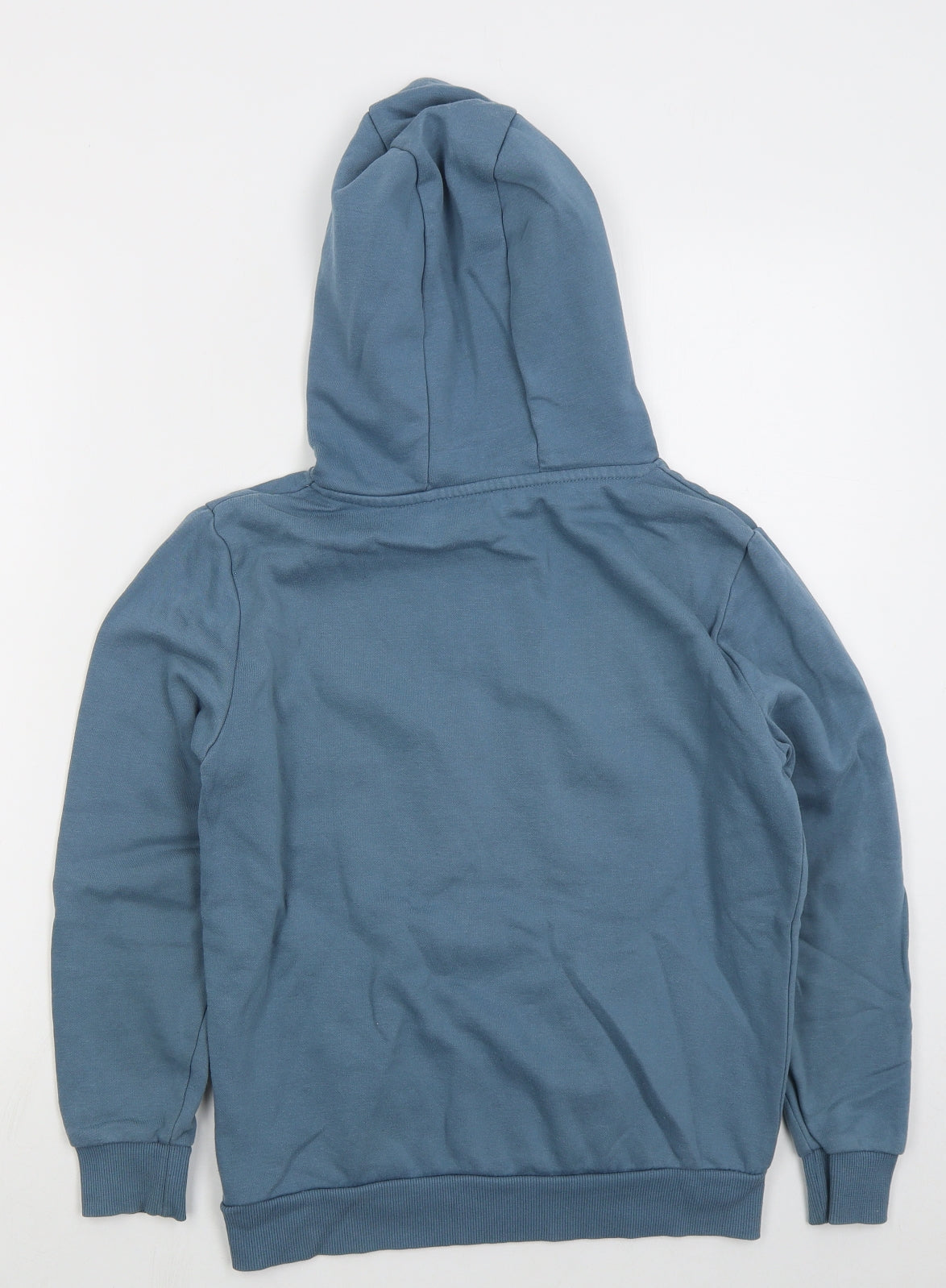 Dunnes Boys Blue  Cotton Pullover Hoodie Size L  Pullover - T-Rex