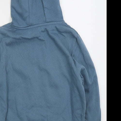 Dunnes Boys Blue  Cotton Pullover Hoodie Size L  Pullover - T-Rex