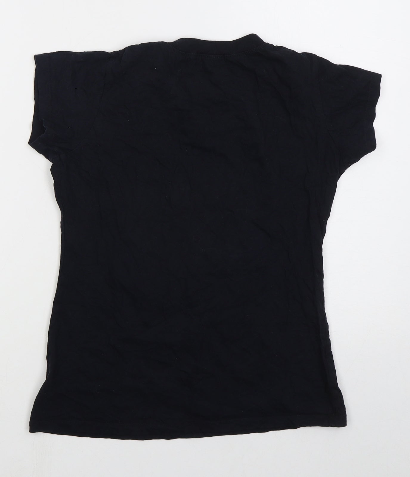 Chemistry Womens Black  Cotton Basic T-Shirt Size S Crew Neck - Twilight Edward Cullen