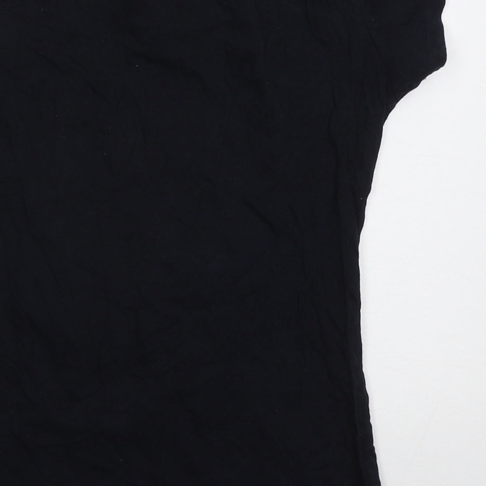 Chemistry Womens Black  Cotton Basic T-Shirt Size S Crew Neck - Twilight Edward Cullen