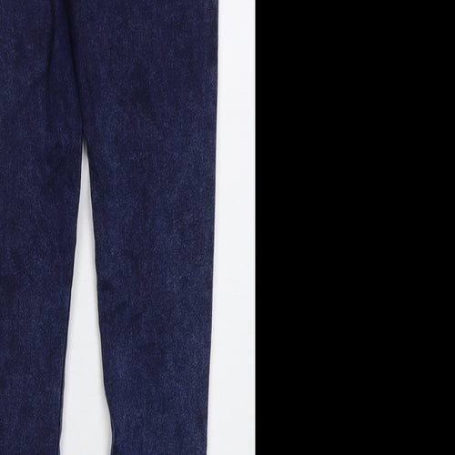 Denim Co Womens Blue  Cotton Skinny Jeans Size 10 L29 in Regular Button