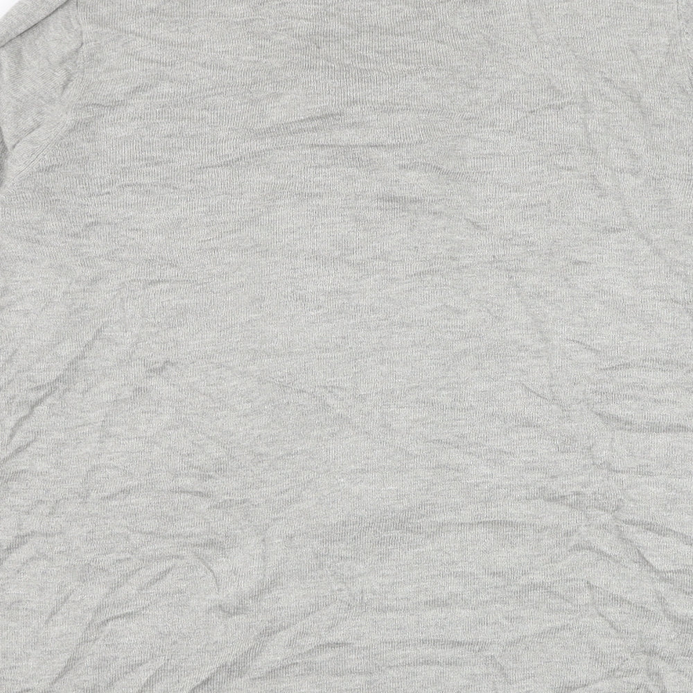 Damart Womens Grey Round Neck  Viscose Pullover Jumper Size 18