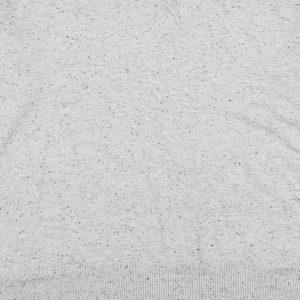 Atmosphere Womens Grey Round Neck  Viscose Pullover Jumper Size 16