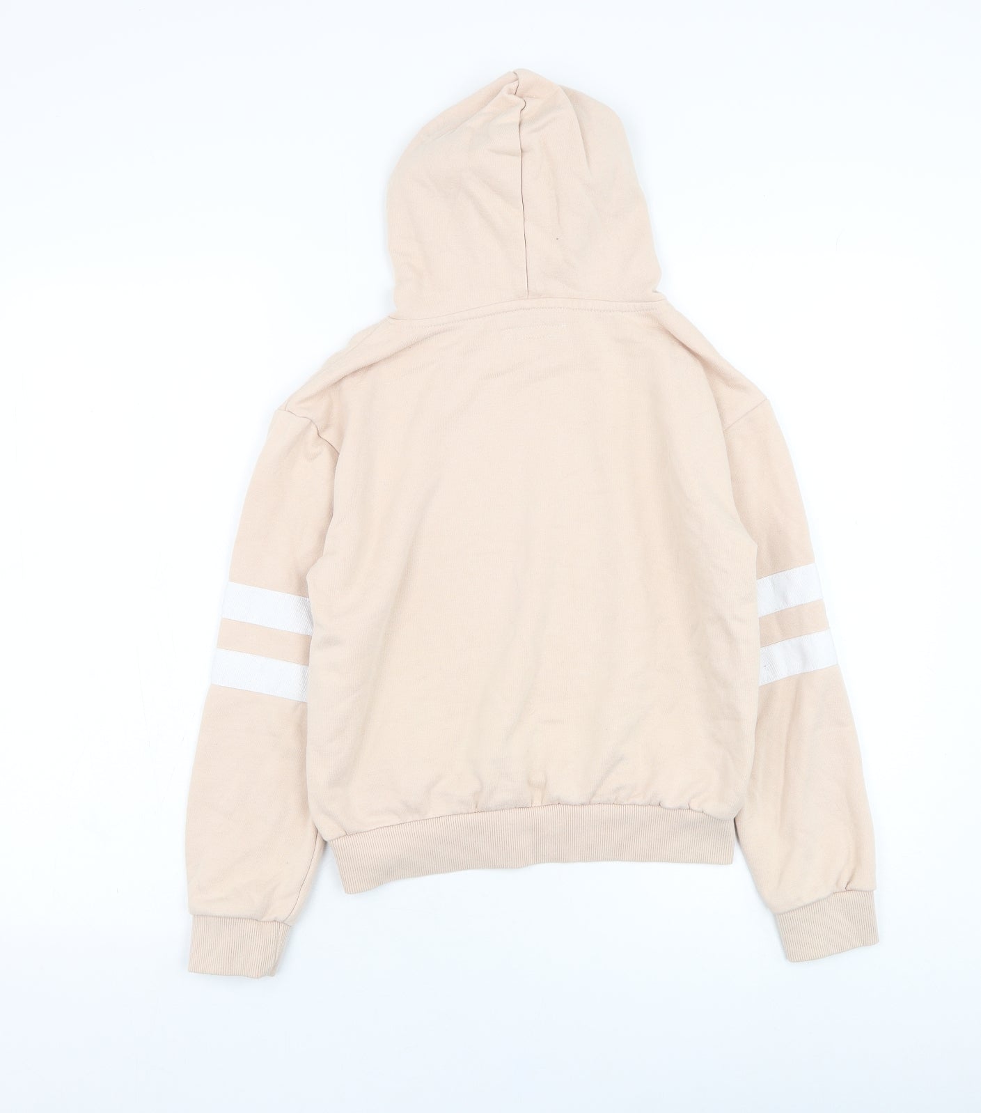 Primark Girls Pink  Cotton Pullover Hoodie Size 10-11 Years  Pullover