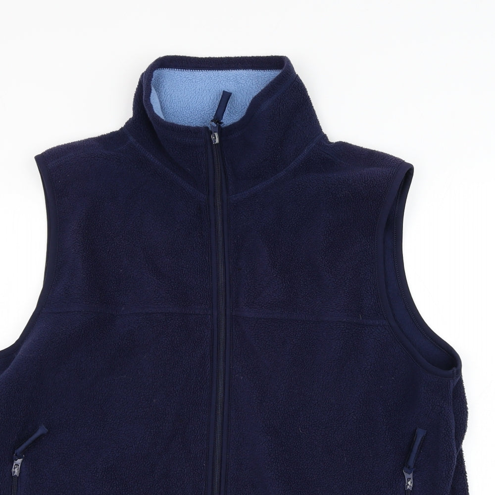 Bonmarché Mens Blue   Gilet Jacket Size XL  Zip