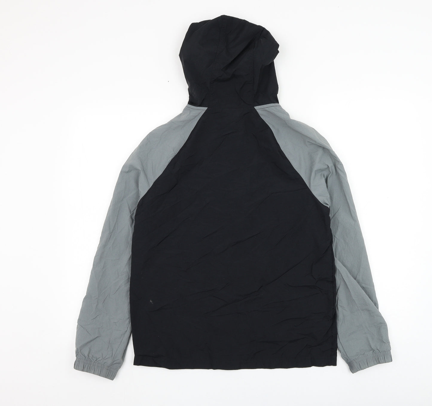 Nike Boys Black   Rain Coat Coat Size 13-14 Years  Zip