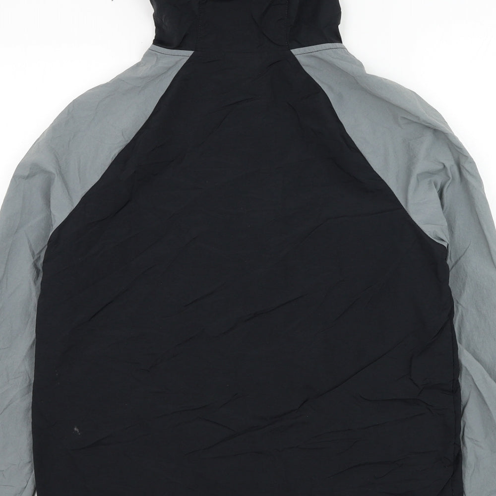 Nike Boys Black   Rain Coat Coat Size 13-14 Years  Zip