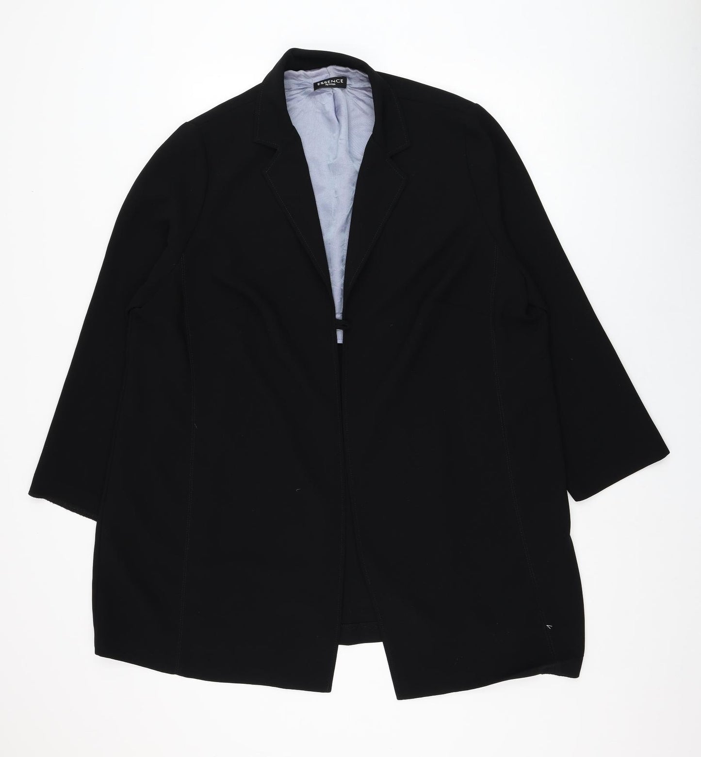 Evans Womens Black   Jacket Blazer Size 22