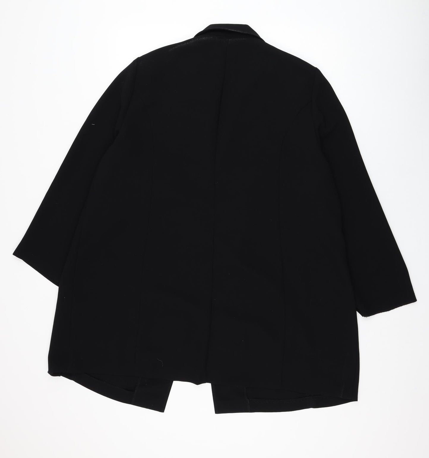 Evans Womens Black   Jacket Blazer Size 22
