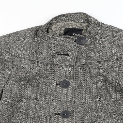 NEXT Womens Grey   Jacket Blazer Size 12  Button