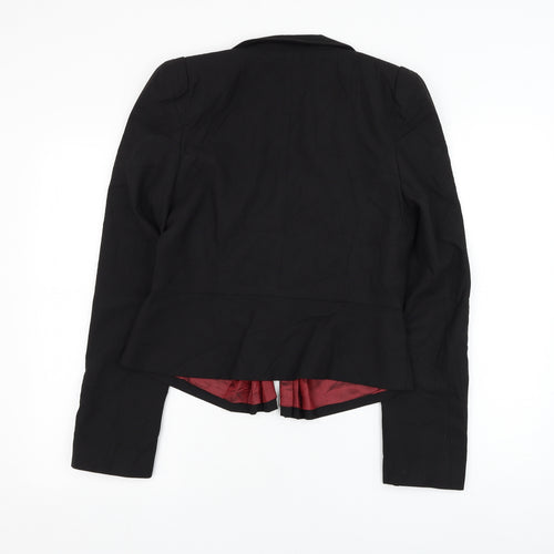 NEXT Womens Black   Jacket Blazer Size 12  Button