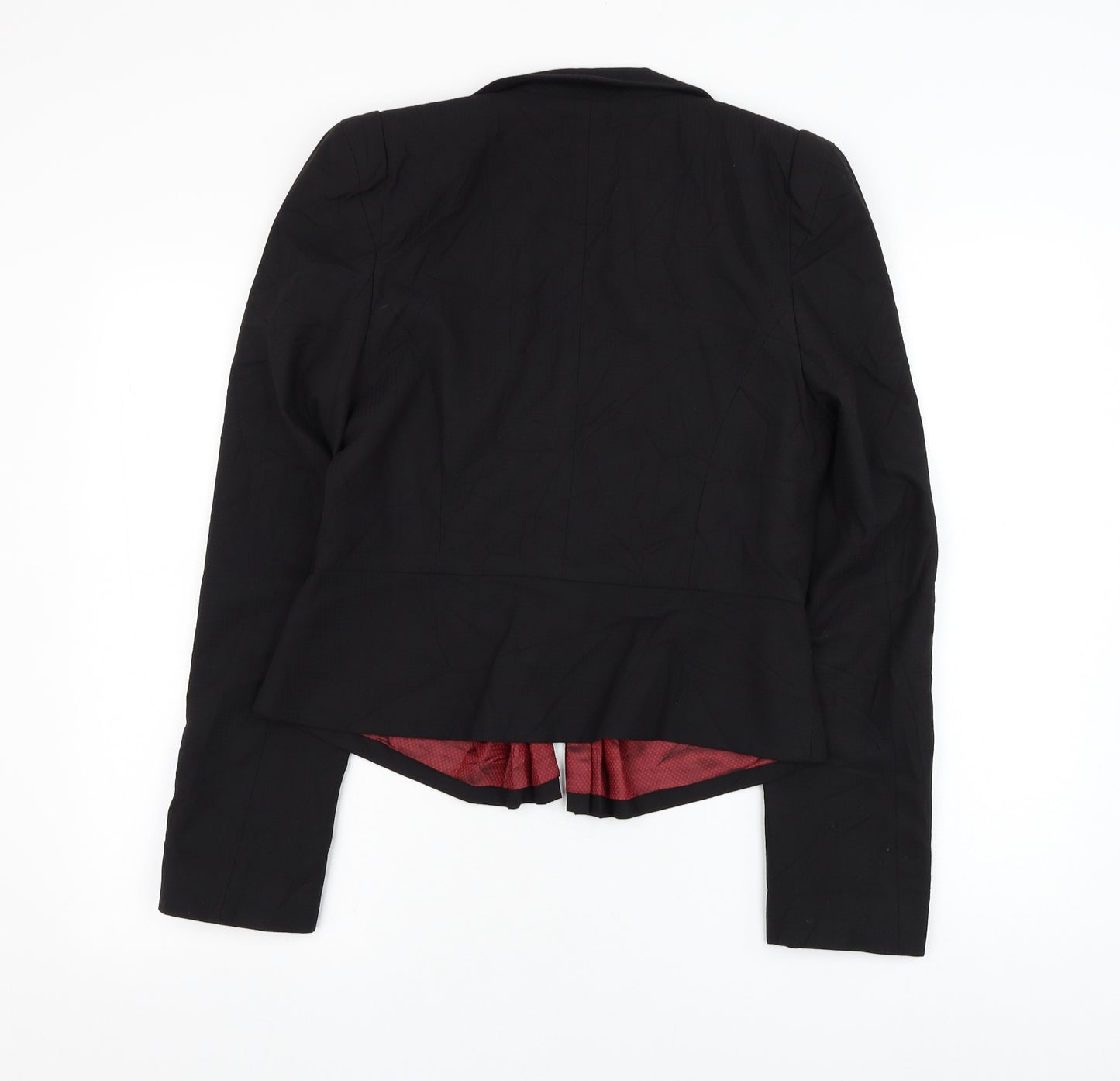 NEXT Womens Black   Jacket Blazer Size 12  Button