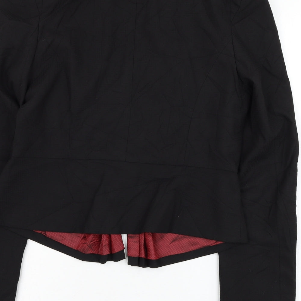 NEXT Womens Black   Jacket Blazer Size 12  Button