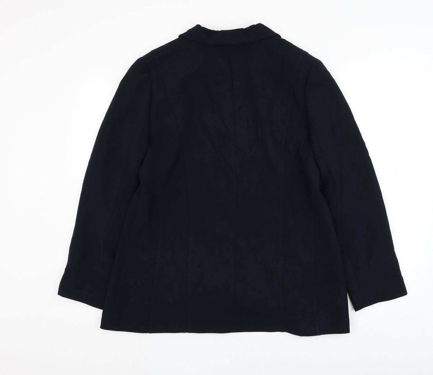 Classics Womens Blue   Jacket Blazer Size 16  Button