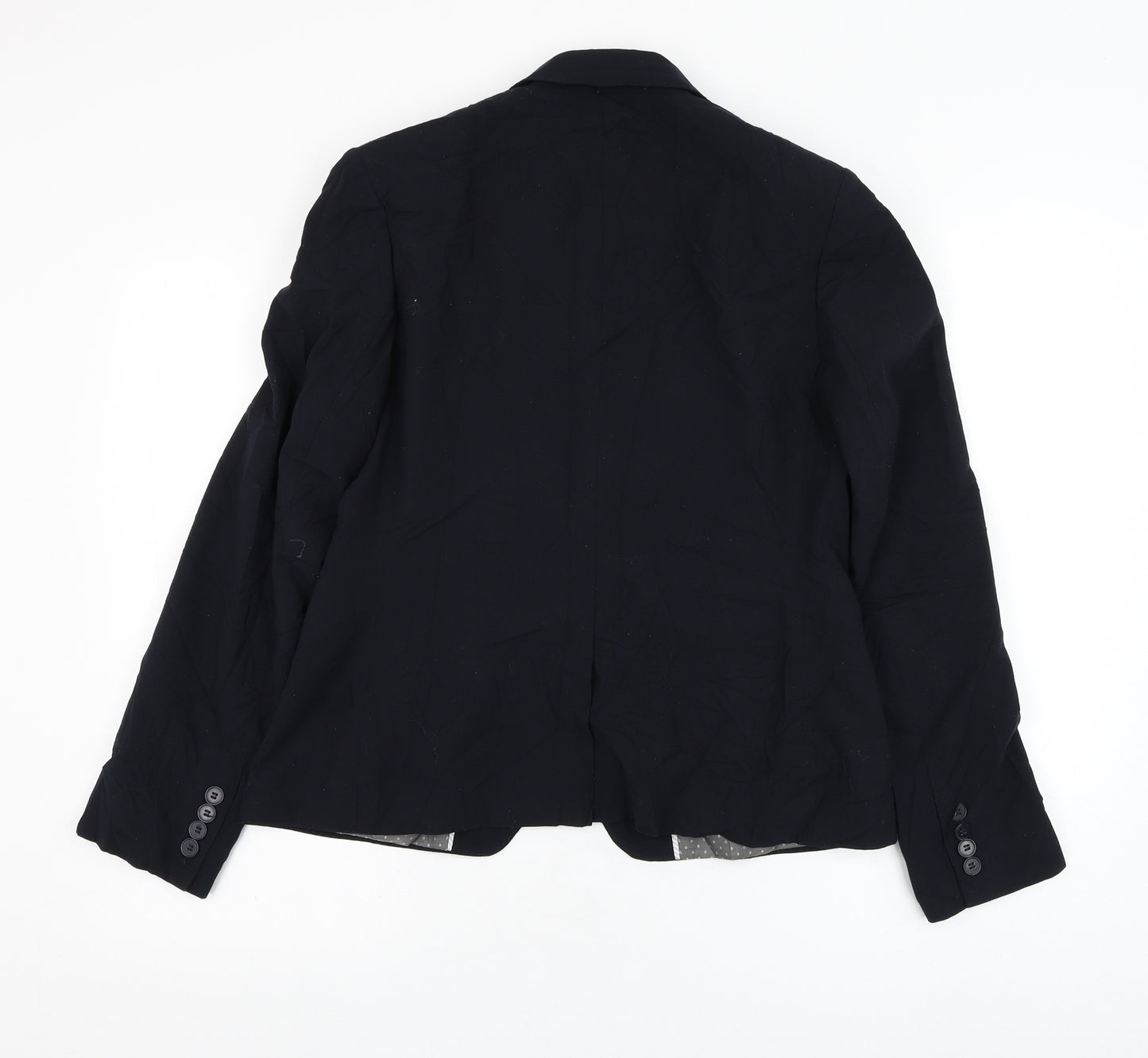 Cadenza Womens Blue   Jacket Blazer Size 14  Button
