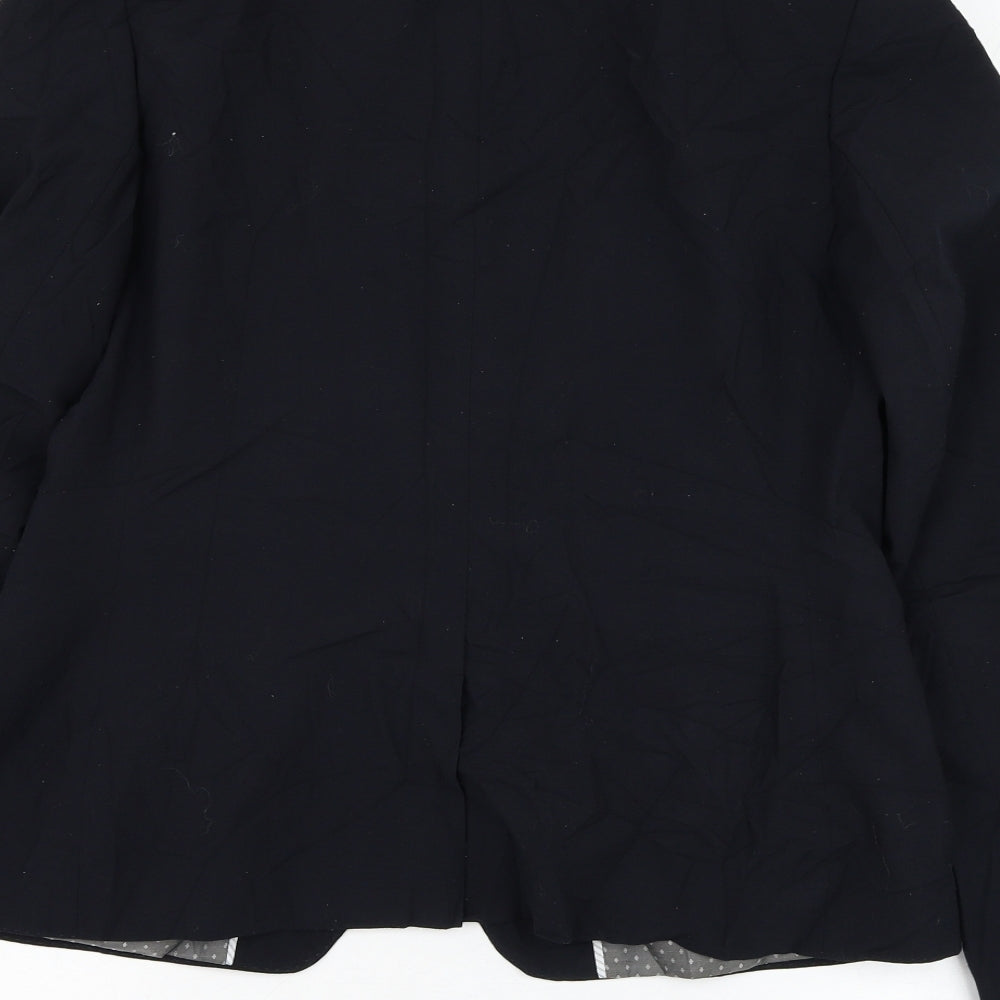 Cadenza Womens Blue   Jacket Blazer Size 14  Button