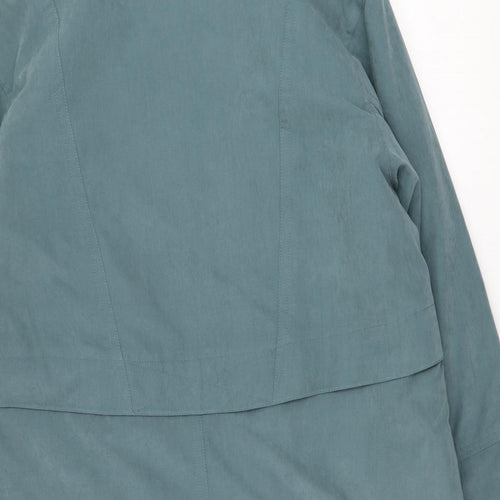 BHS Womens Blue   Parka Coat Size 16  Zip