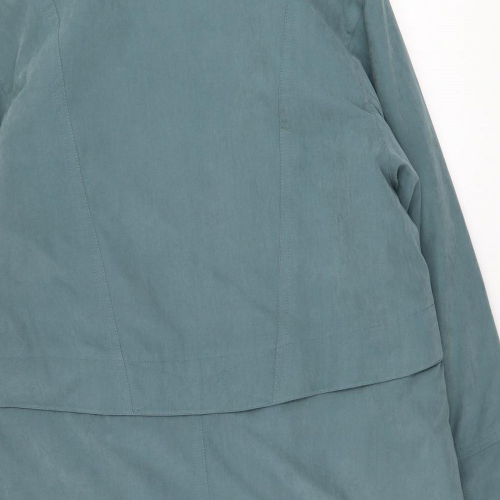 BHS Womens Blue   Parka Coat Size 16  Zip