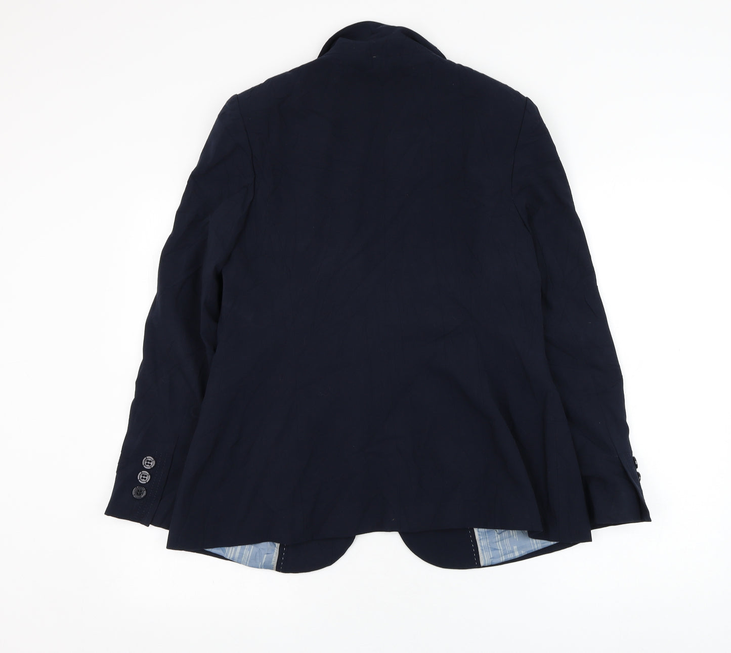 Marks and Spencer Womens Blue   Jacket Blazer Size 14  Button