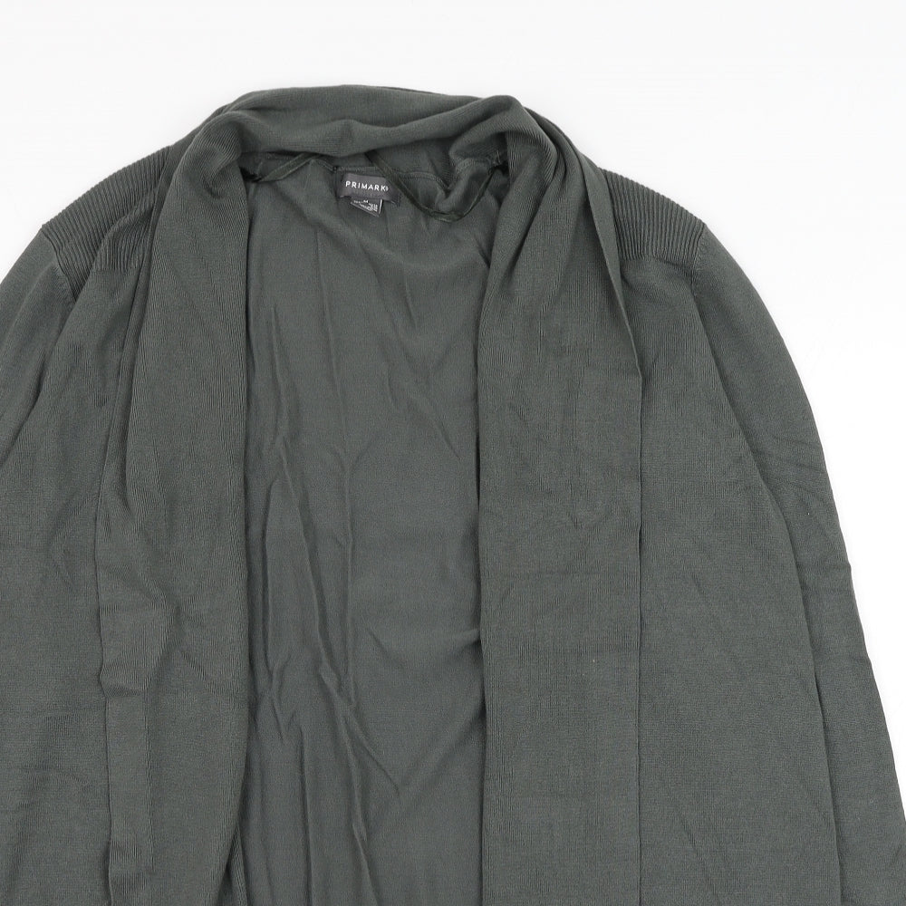 Primark Womens Green Square Neck  Viscose Cape Jumper Size 12