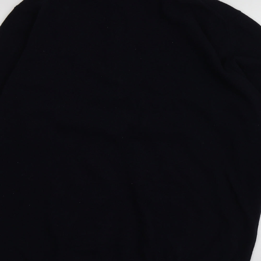 GANT Mens Blue High Neck  Wool Pullover Jumper Size XL