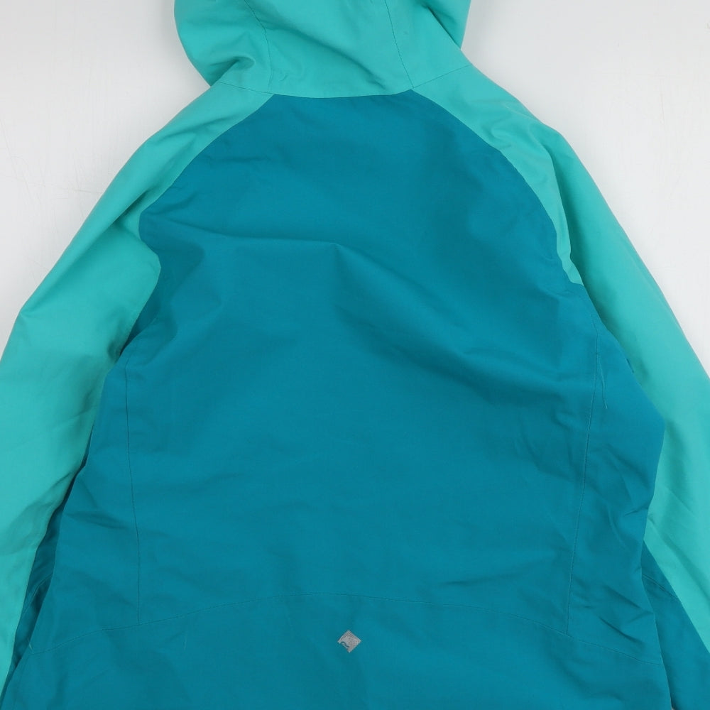 Regatta Womens Blue   Rain Coat Jacket Size 14
