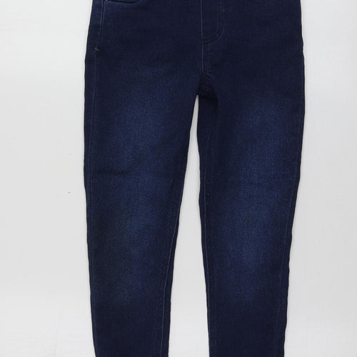 Pepco Girls Blue  Cotton Skinny Jeans Size 7-8 Years  Regular