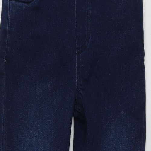 Pepco Girls Blue  Cotton Skinny Jeans Size 7-8 Years  Regular