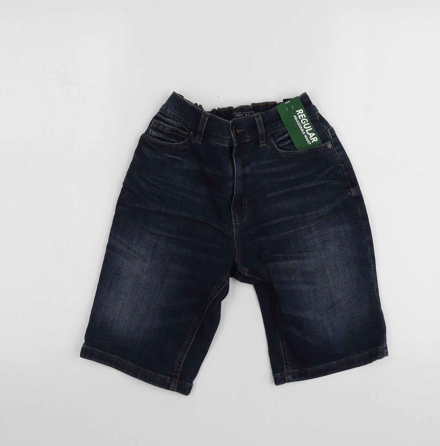 NEXT Boys Blue  Cotton Bermuda Shorts Size 11 Years  Regular