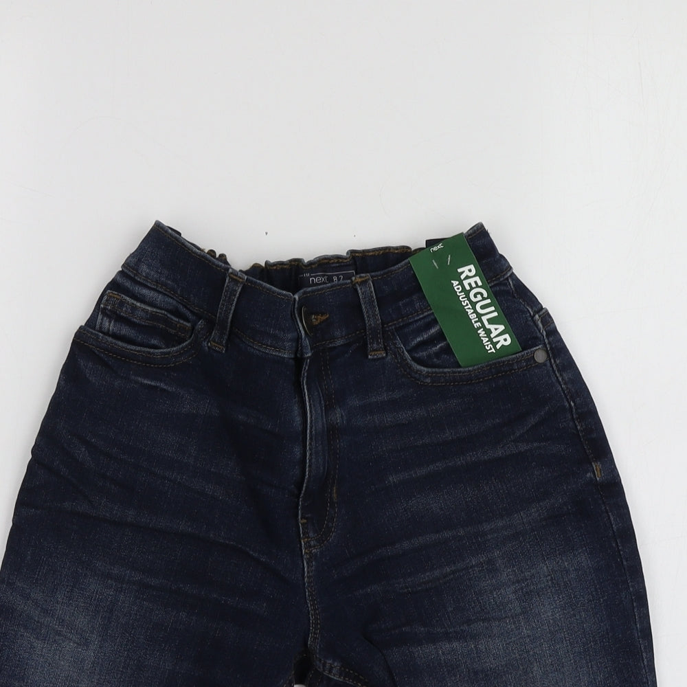 NEXT Boys Blue  Cotton Bermuda Shorts Size 11 Years  Regular