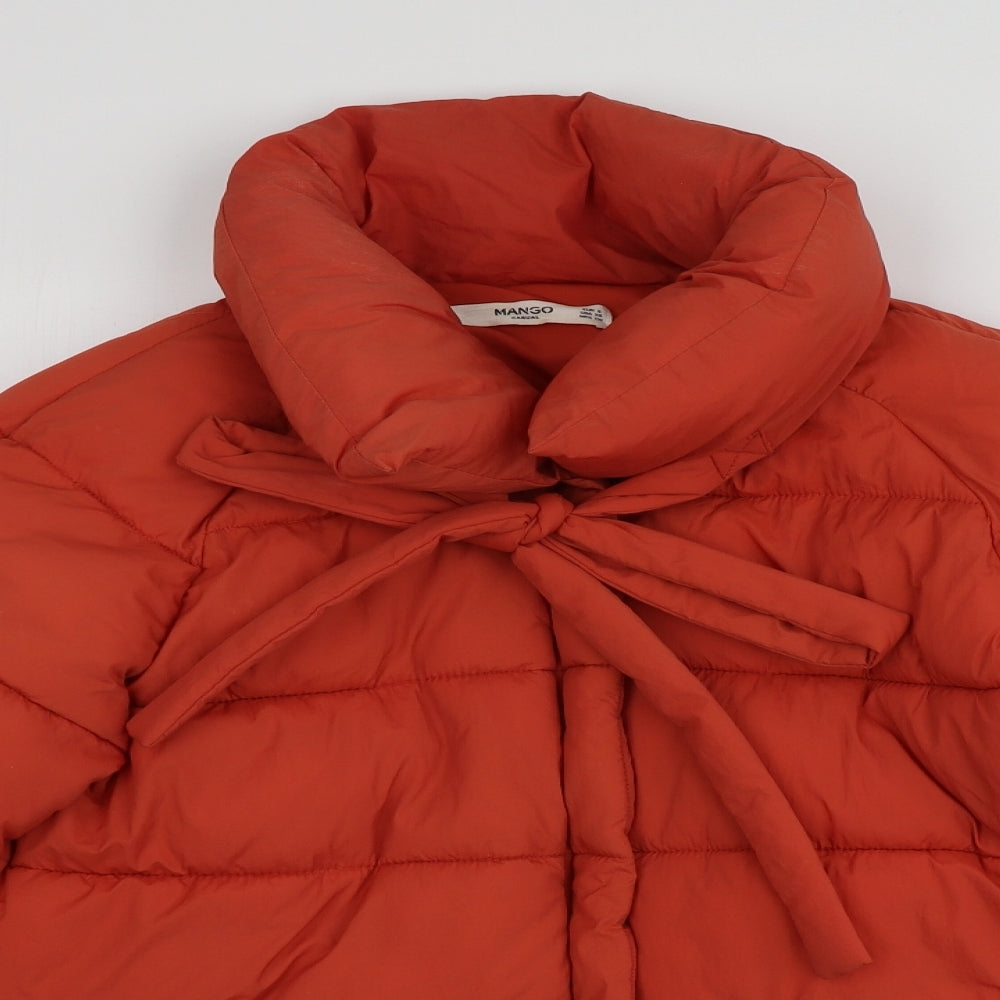 Mango Womens Orange   Jacket  Size S