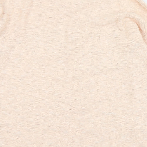 Only Womens Pink Round Neck  Acrylic Pullover Jumper Size M