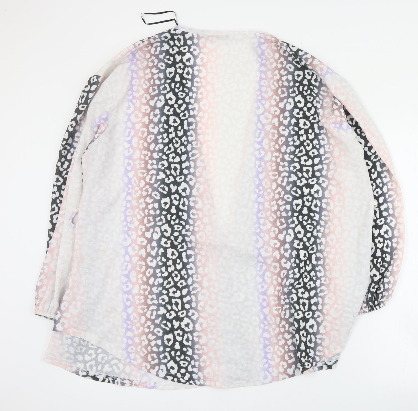 Boohoo Womens Multicoloured Animal Print  Jacket  Size 16
