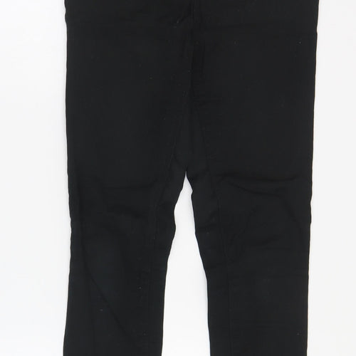 New Look Womens Black  Cotton Skinny Jeans Size 8 L28 in Slim Zip