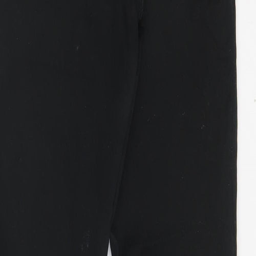 New Look Womens Black  Cotton Skinny Jeans Size 8 L28 in Slim Zip